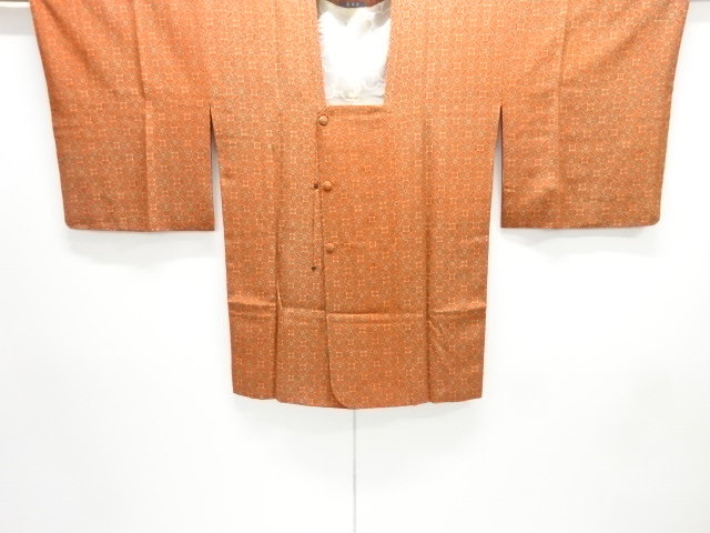 抽象模様道行コート